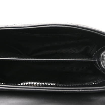 Saint Laurent Calfskin Y Quilted Monogram Toy Loulou Crossbody Bag Black 5 of 10