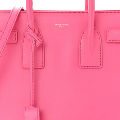 Saint Laurent Calfskin Small Sac De Jour Bubblegum 9 of 17