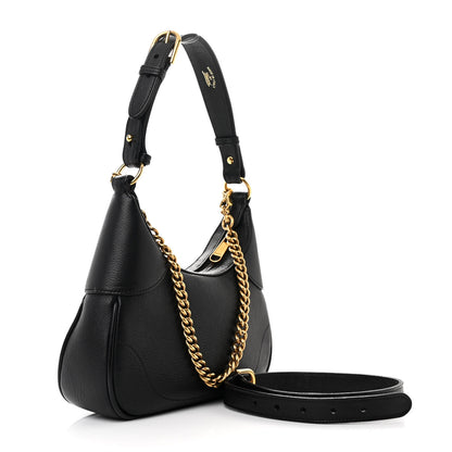 Gucci Goatskin Small Aphrodite Shoulder Bag Black 3 of 10