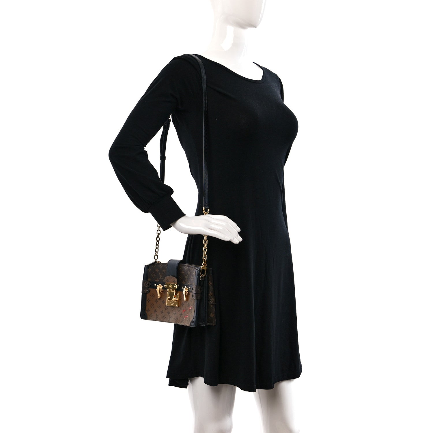 Louis Vuitton Reverse Monogram Trunk Clutch 2 of 8