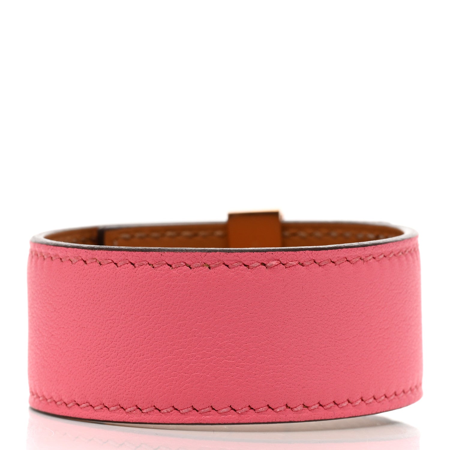 Hermes Swift Collier de Chien CDC 24 Bracelet T2 Rose Azalee 3 of 6