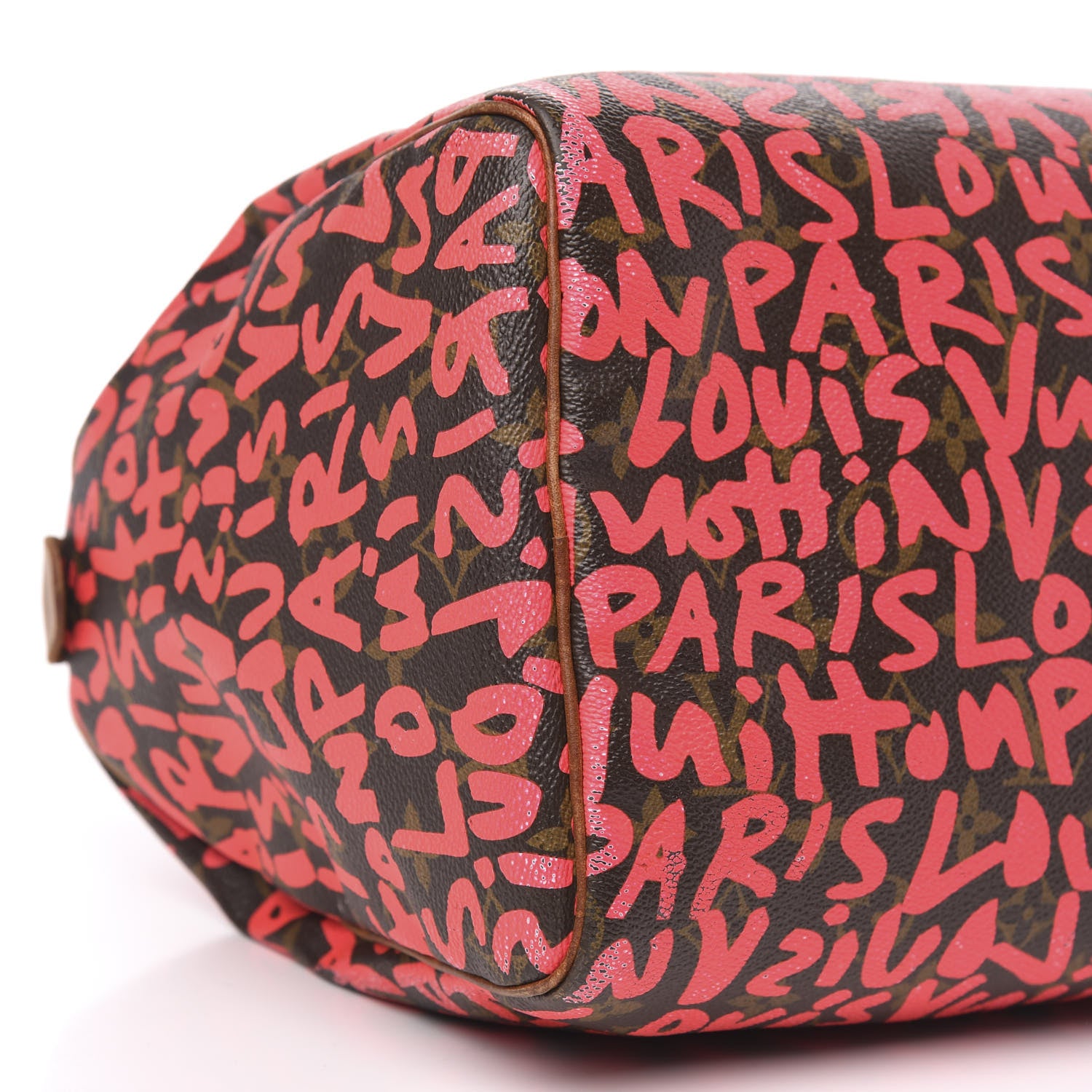 Louis Vuitton Monogram Graffiti Speedy 30 Fuchsia 7 of 21
