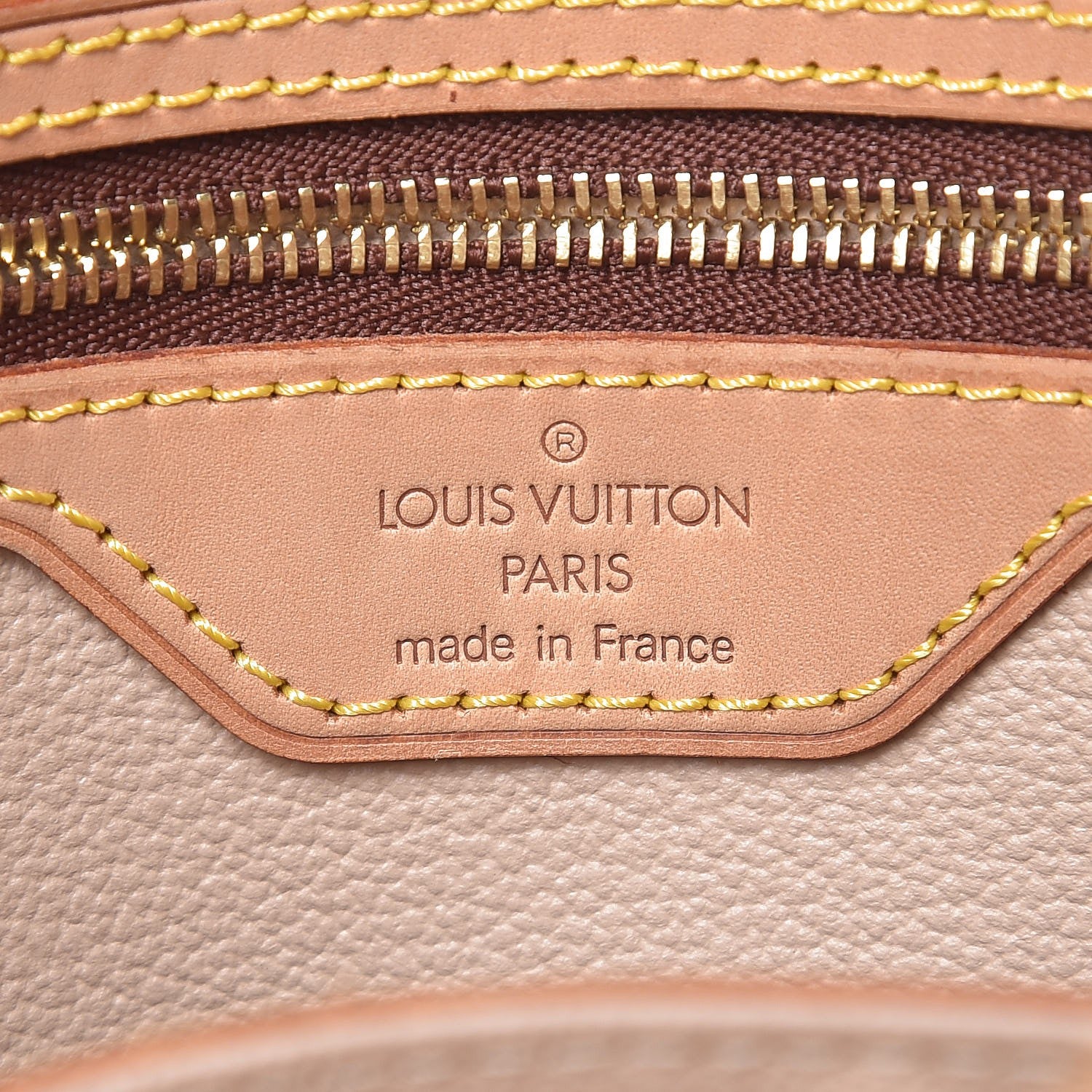 Louis Vuitton Monogram Petit Bucket 23 7 of 10