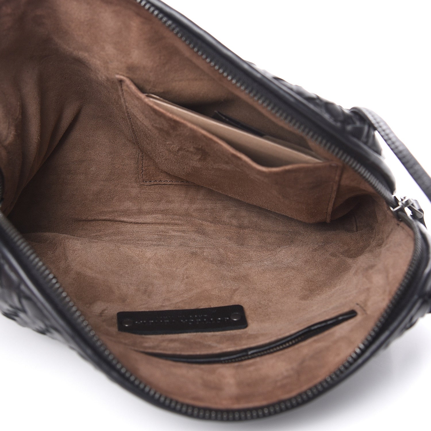 Bottega Veneta Nappa Intrecciato Pillow Crossbody Messenger Black 5 of 10