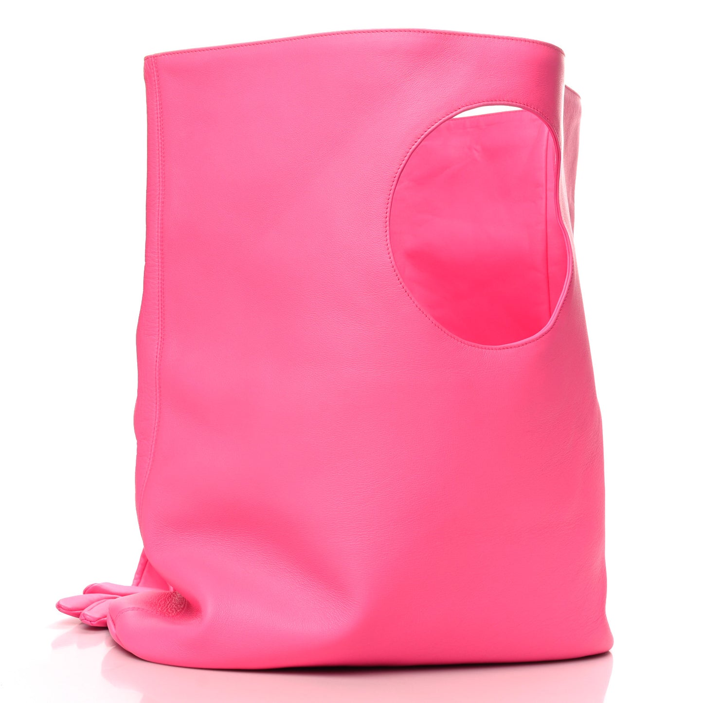 Calfskin Dolly Bag Fluo Pink
