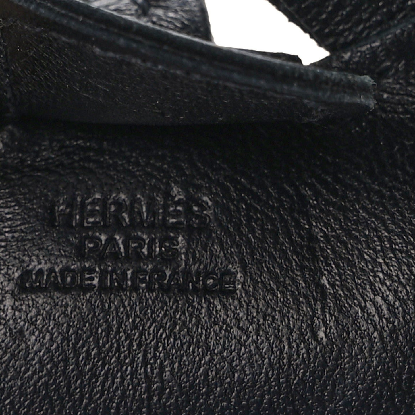 Milo Lambskin Grigri Rodeo Horse Bag Charm PM So Black