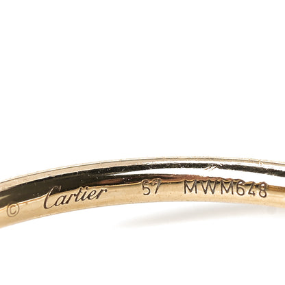 Cartier 18K Yellow Gold Small Juste Un Clou Ring 57 8 4 of 6