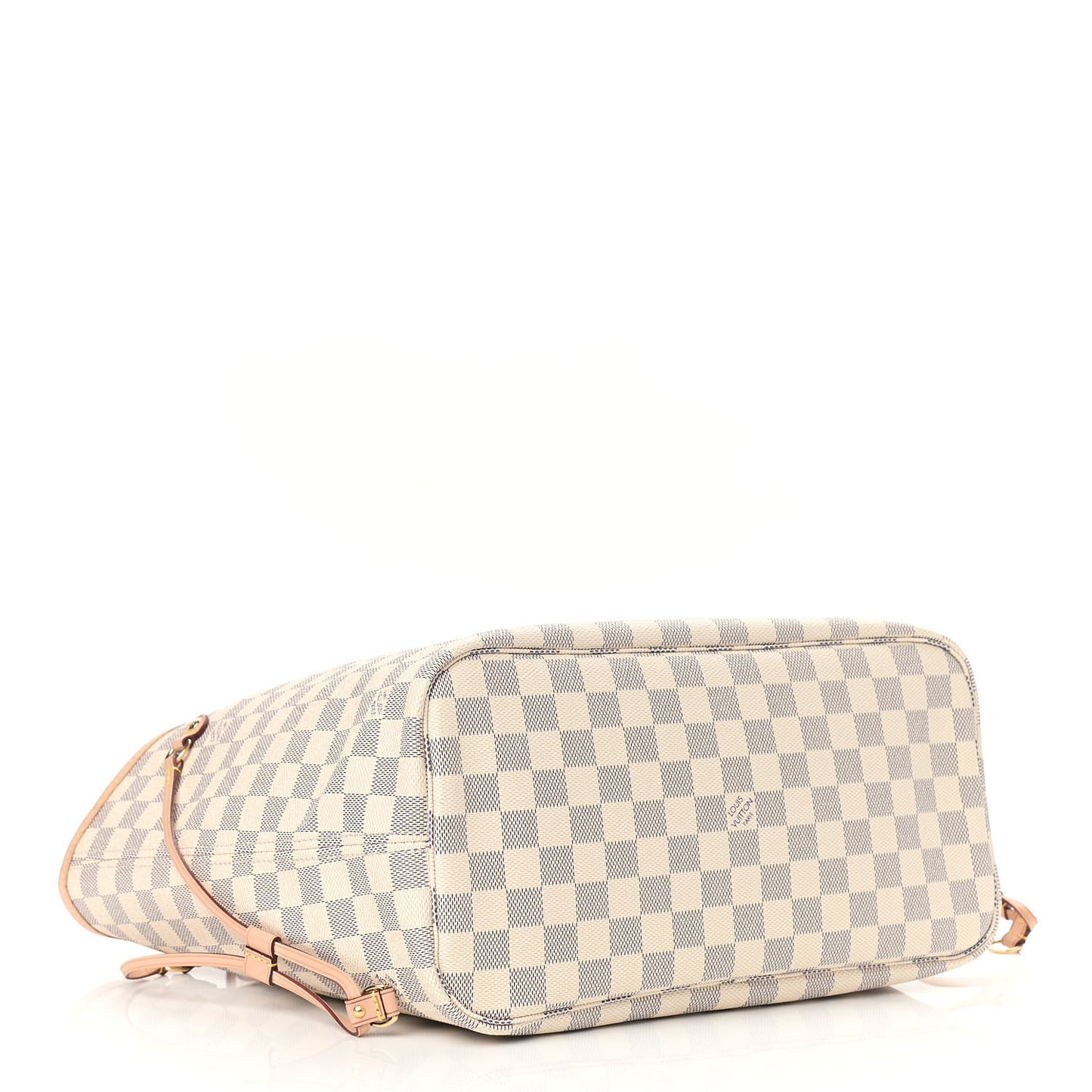 Damier Azur Neo Neverfull MM Rose Ballerine