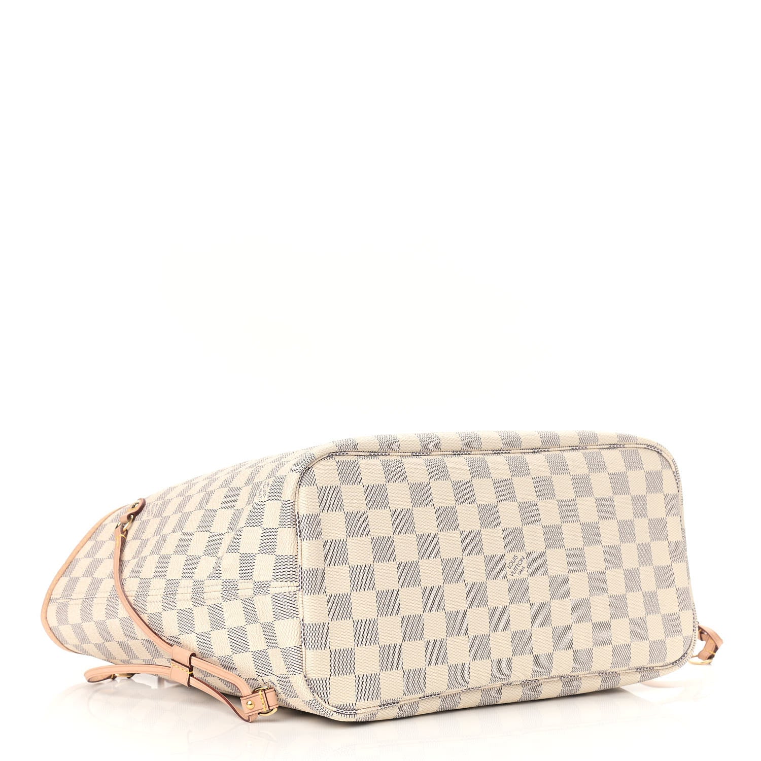 Louis Vuitton Damier Azur Neo Neverfull MM Rose Ballerine 5 of 10