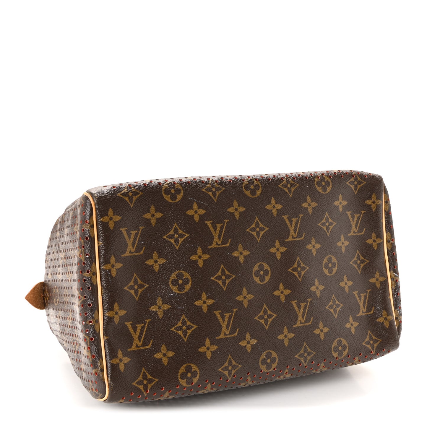 Monogram Perforated Speedy 30 Orange
