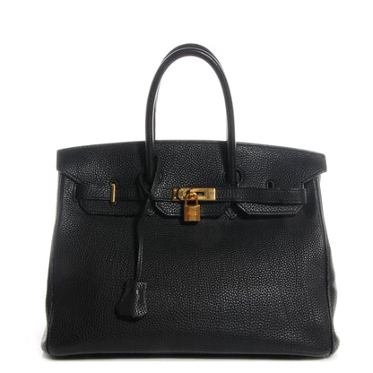 Hermes Togo Birkin 35 Black 1 of 10