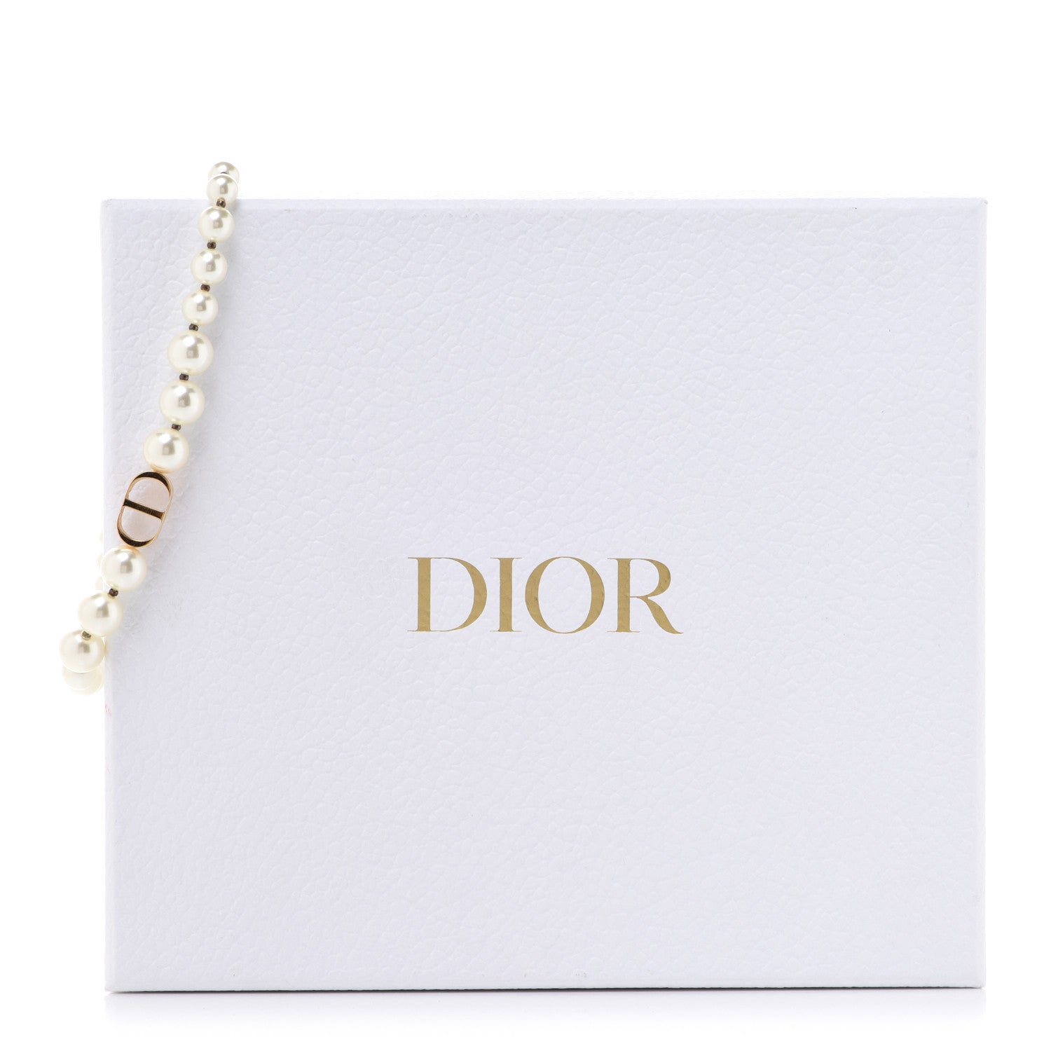 Christian Dior Pearl 30 Montaigne Choker Necklace Gold 7 of 7