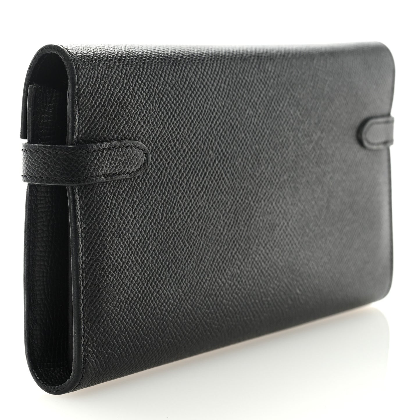 Epsom Kelly Longue Wallet Black