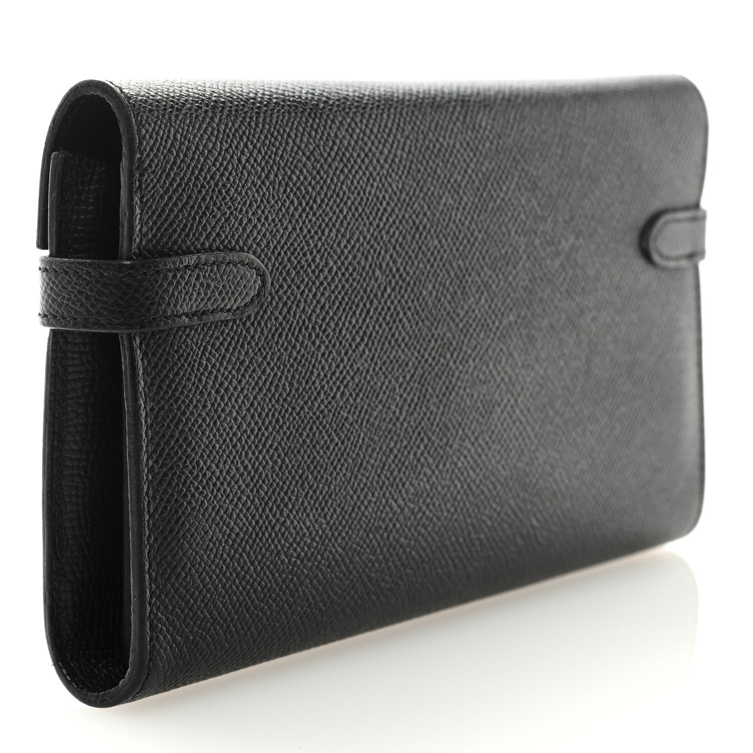 Hermes Epsom Kelly Longue Wallet Black 3 of 7