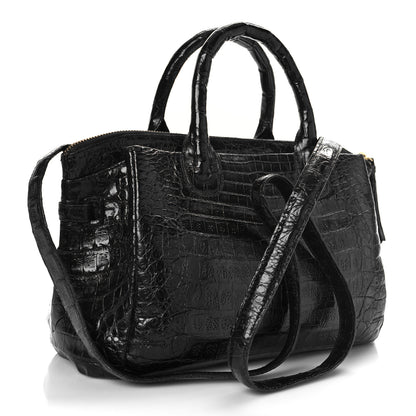 Nancy Gonzalez Crocodile Cristina Satchel Black 3 of 10