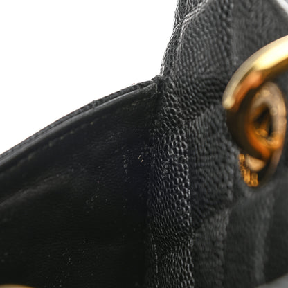 Chanel Caviar Quilted Grand Shopping Tote GST Black 12 of 12