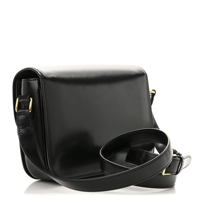 Celine Shiny Calfskin Medium Triomphe Black 3 of 14