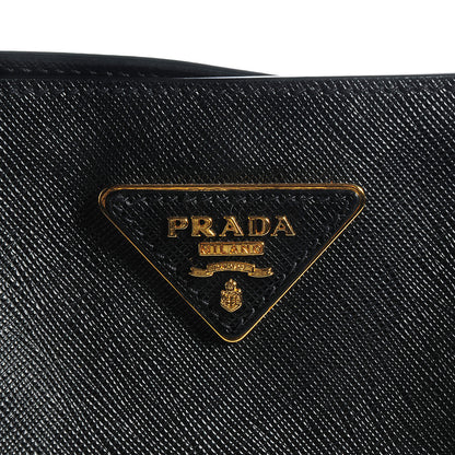 Prada Saffiano Lux Large Tote Nero Black 5 of 10