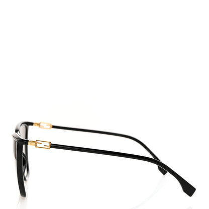 Fendi Acetate Cat Eye Sunglasses FF 0433/G/S Black 3 of 7