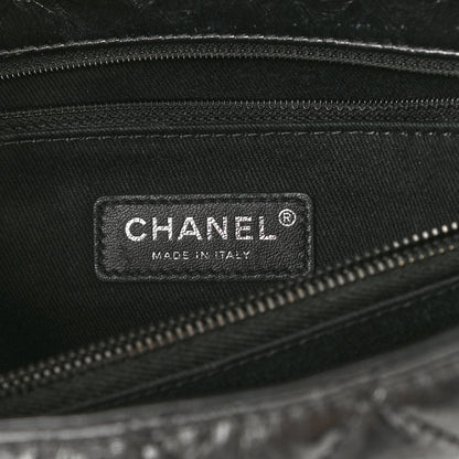 Chanel Aged Calfskin Quilted Small Coco Handle Flap So Black 6 of 11