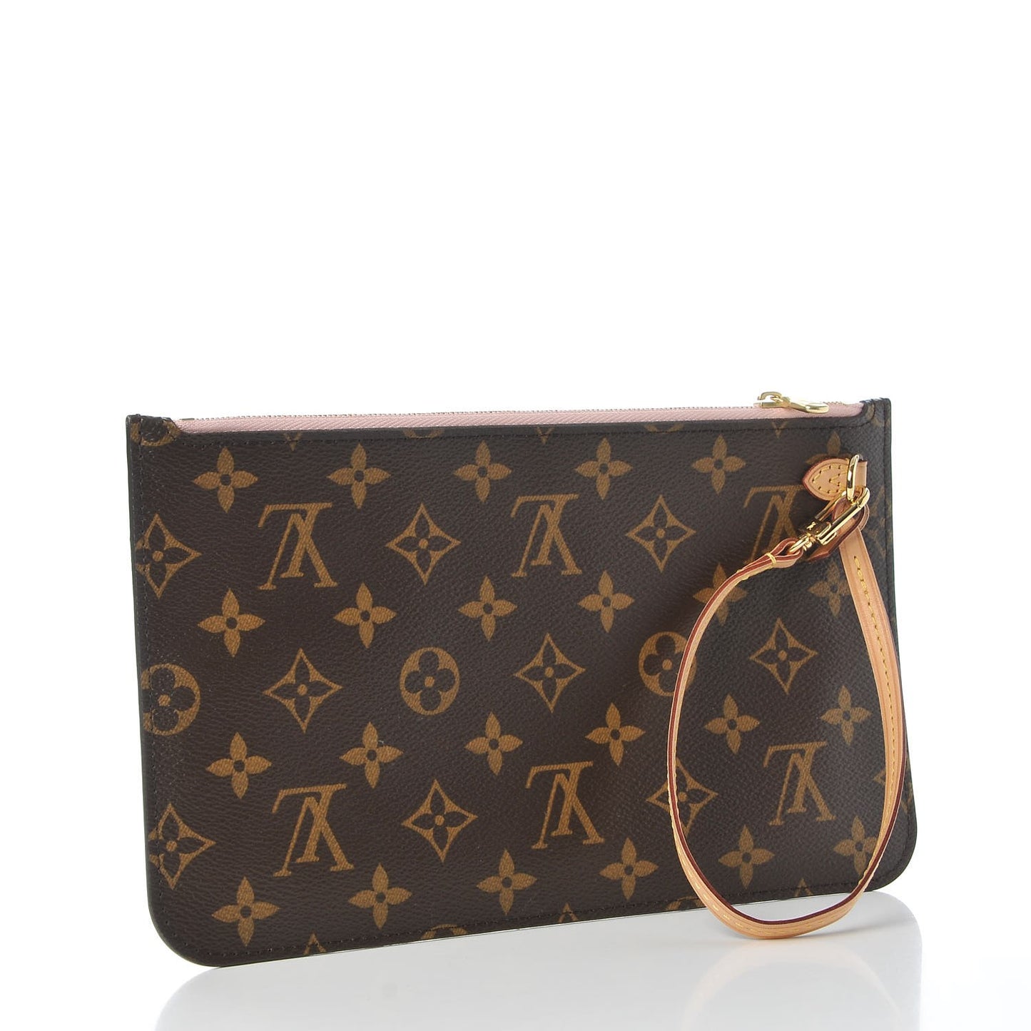 Monogram Neverfull MM GM Pochette Rose Ballerine