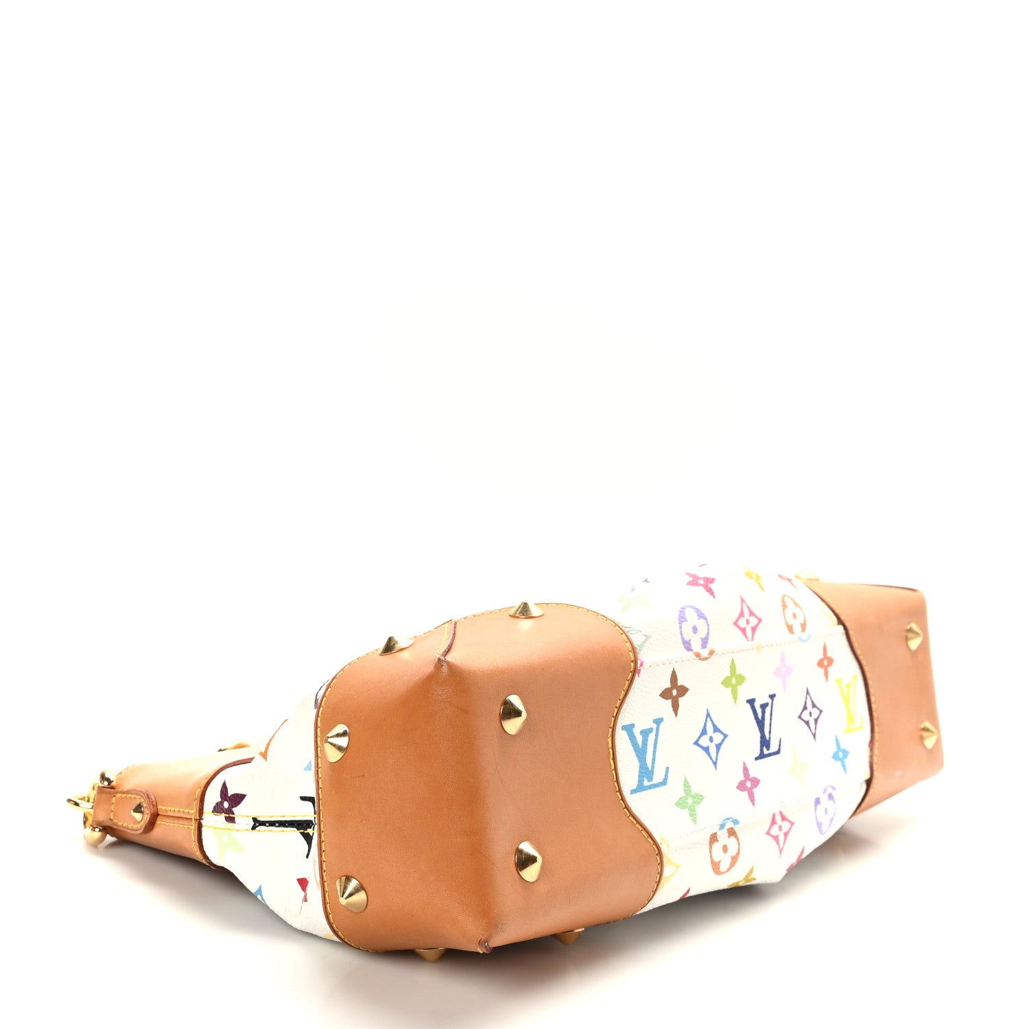 Louis Vuitton Monogram Multicolor Judy MM White 4 of 8
