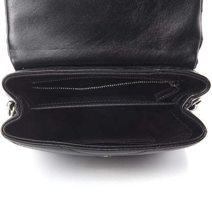 Saint Laurent Calfskin Y Quilted Monogram Toy Loulou Crossbody Bag Black 5 of 12