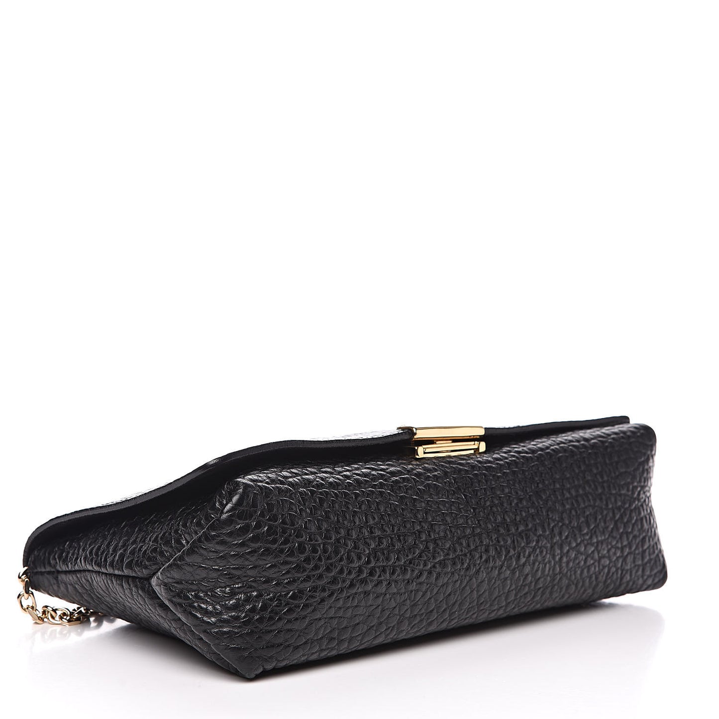 Signature Grain Medium Mildenhall Crossbody Bag Black