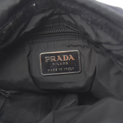 Prada Neoprene Sling Messenger Bag Black 6 of 12