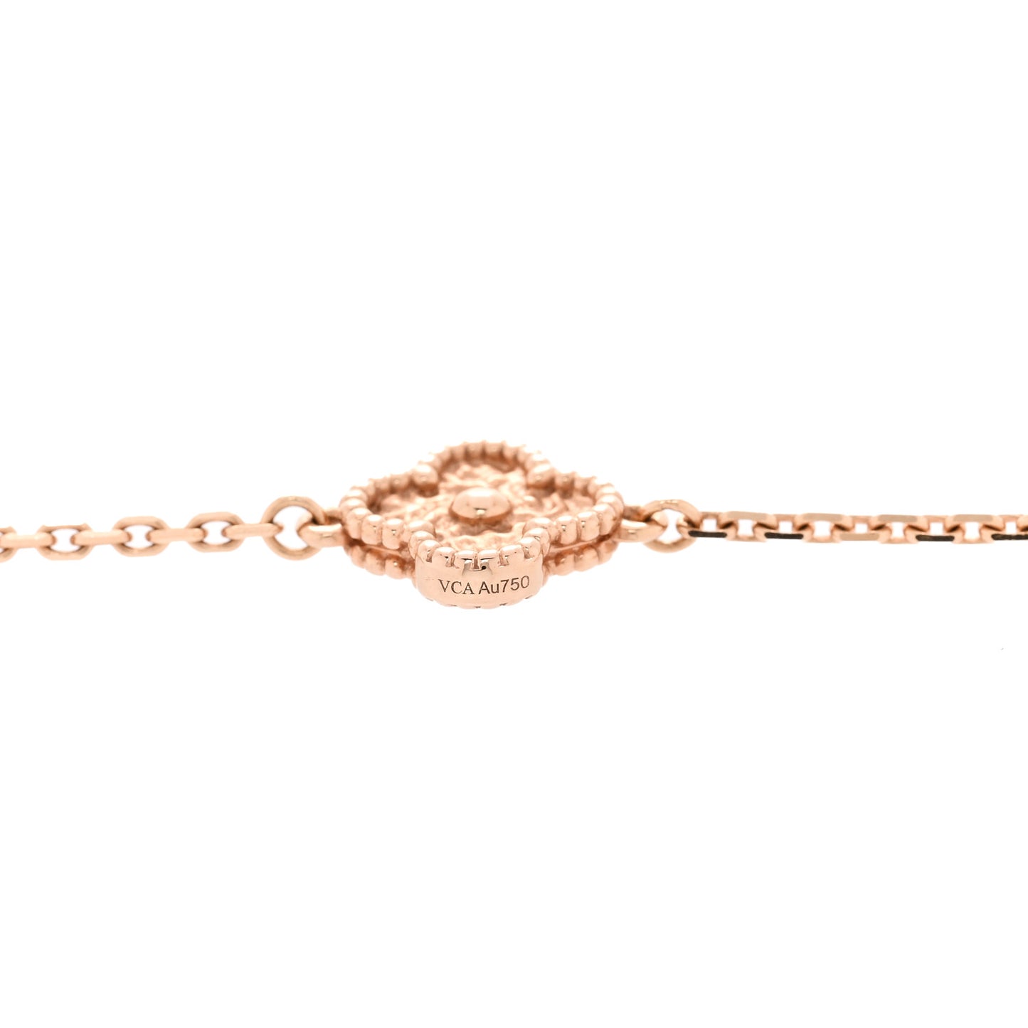 18K Rose Gold 16 Motifs Sweet Alhambra Necklace