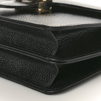Gucci Dollar Calfskin Small Interlocking G Shoulder Bag Black 10 of 10