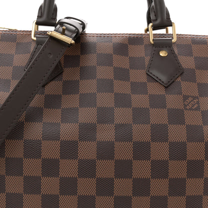 Louis Vuitton Damier Ebene Speedy Bandouliere 30 8 of 13