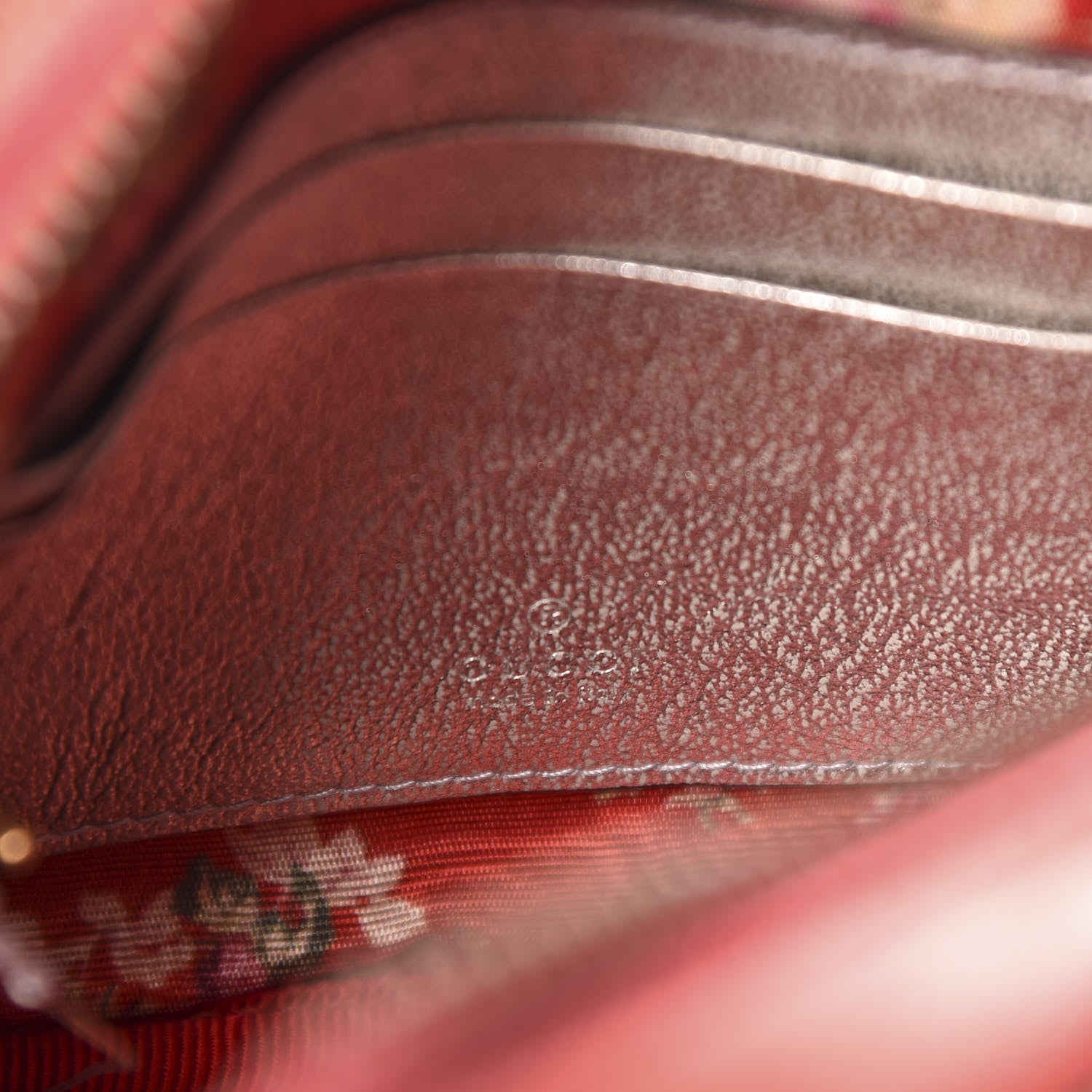 Gucci Laminated Nappa Trapuntata Mini Zumi Dome Shoulder Bag Rosso Marine Argento 7 of 9
