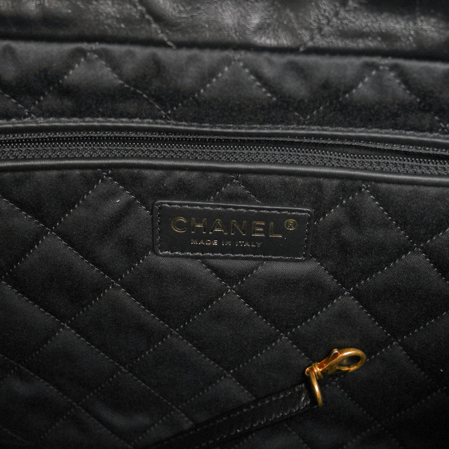 Chanel Shiny Calfskin Quilted Small Chanel 22 Black 7 of 11