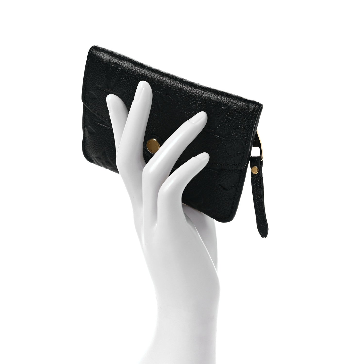 Louis Vuitton Empreinte Key Pouch Black 2 of 7