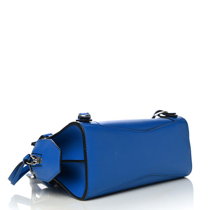 Balenciaga Smooth Calfskin Neo Classic Silver Hardware Mini City Bleu 7 of 28