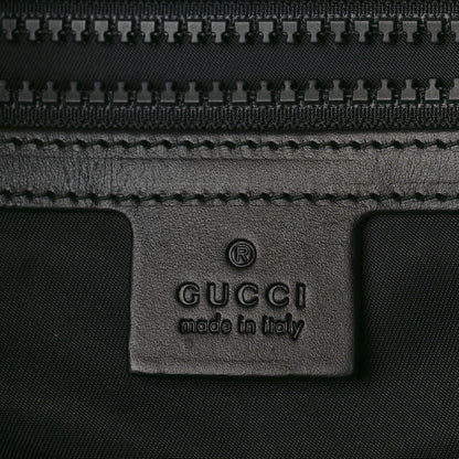 Gucci Mesh Web Hollywood Embroidered Double Buckle Backpack Anis Multicolor Black 6 of 9
