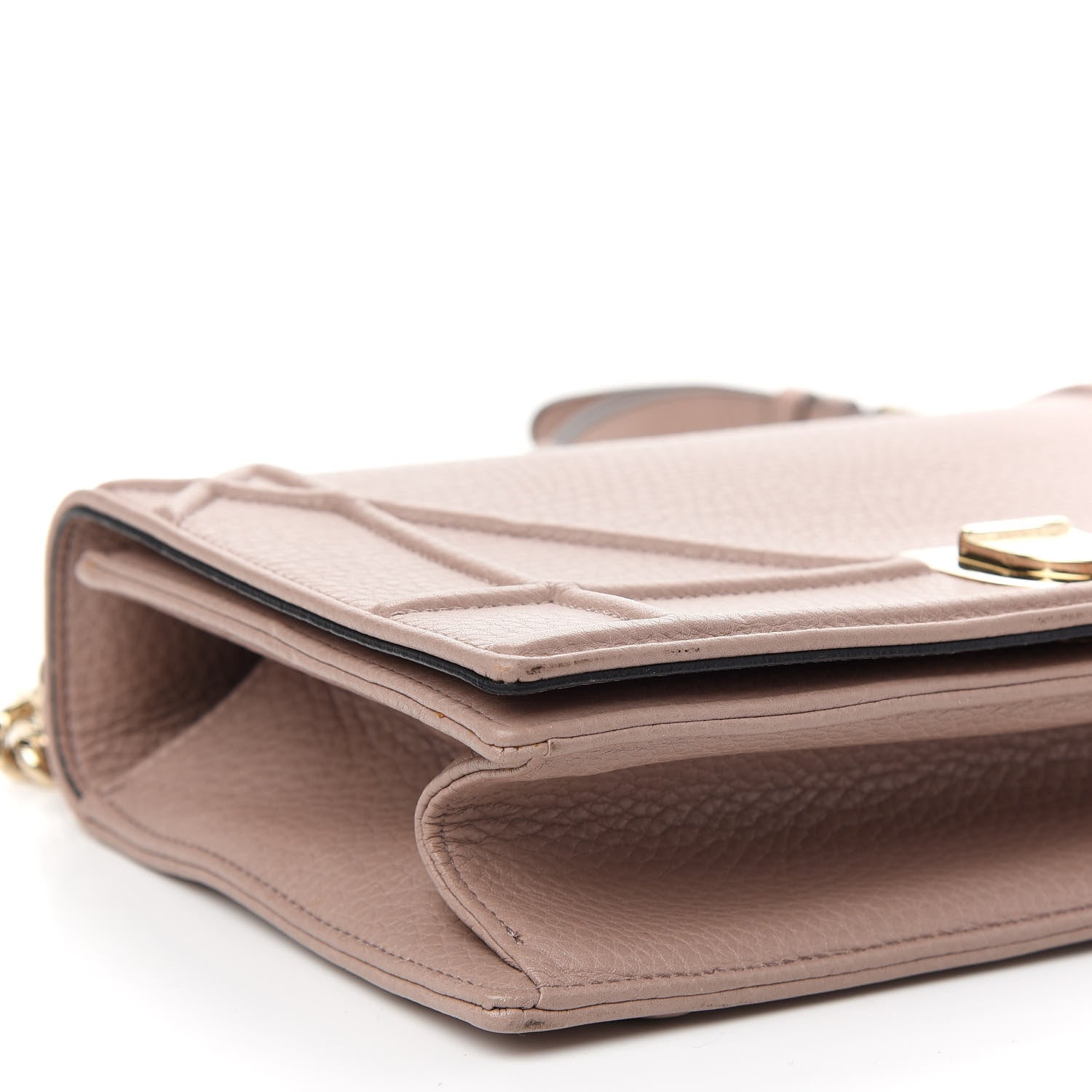 Christian Dior Grained Calfskin Medium Diorama Flap Bag Rose Poudre 4 of 11