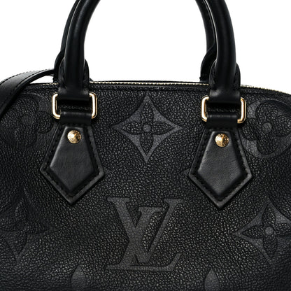 Louis Vuitton Empreinte Monogram Giant Speedy Bandouliere 20 Black 9 of 12