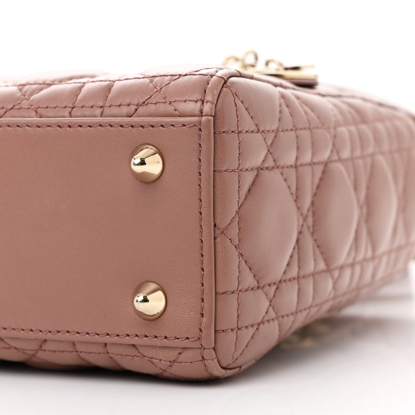 Lambskin Cannage Small My ABC Dior Lady Dior Blush