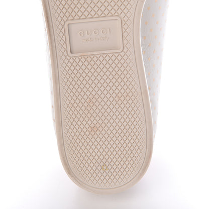 Gucci X SEGA Calfskin GUCCY Stars Womens Falacer Sneakers 42 White 11 of 12