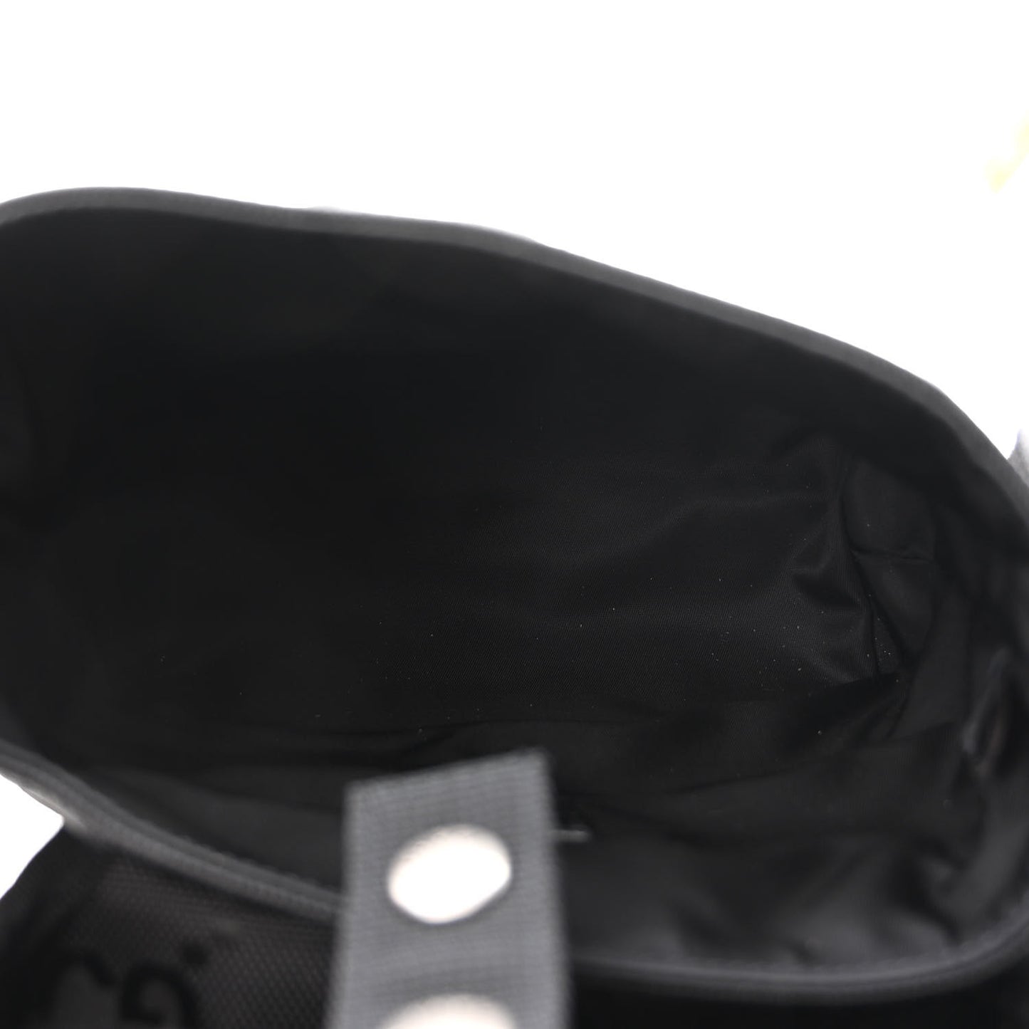 Econyl Nylon Monogram Off The Grid Messenger Bag Black