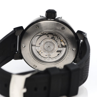 Louis Vuitton PVD Stainless Steel Rubber 42mm Evolution GMT Automatic Watch Black 5 of 5