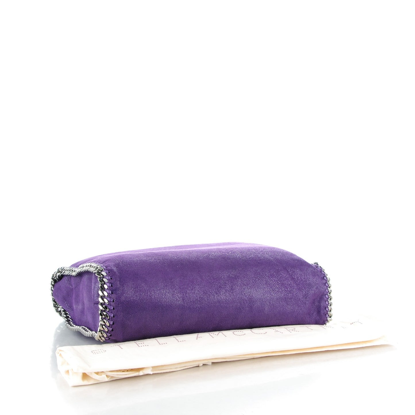Shaggy Deer Falabella Fold Over Tote Bright Purple