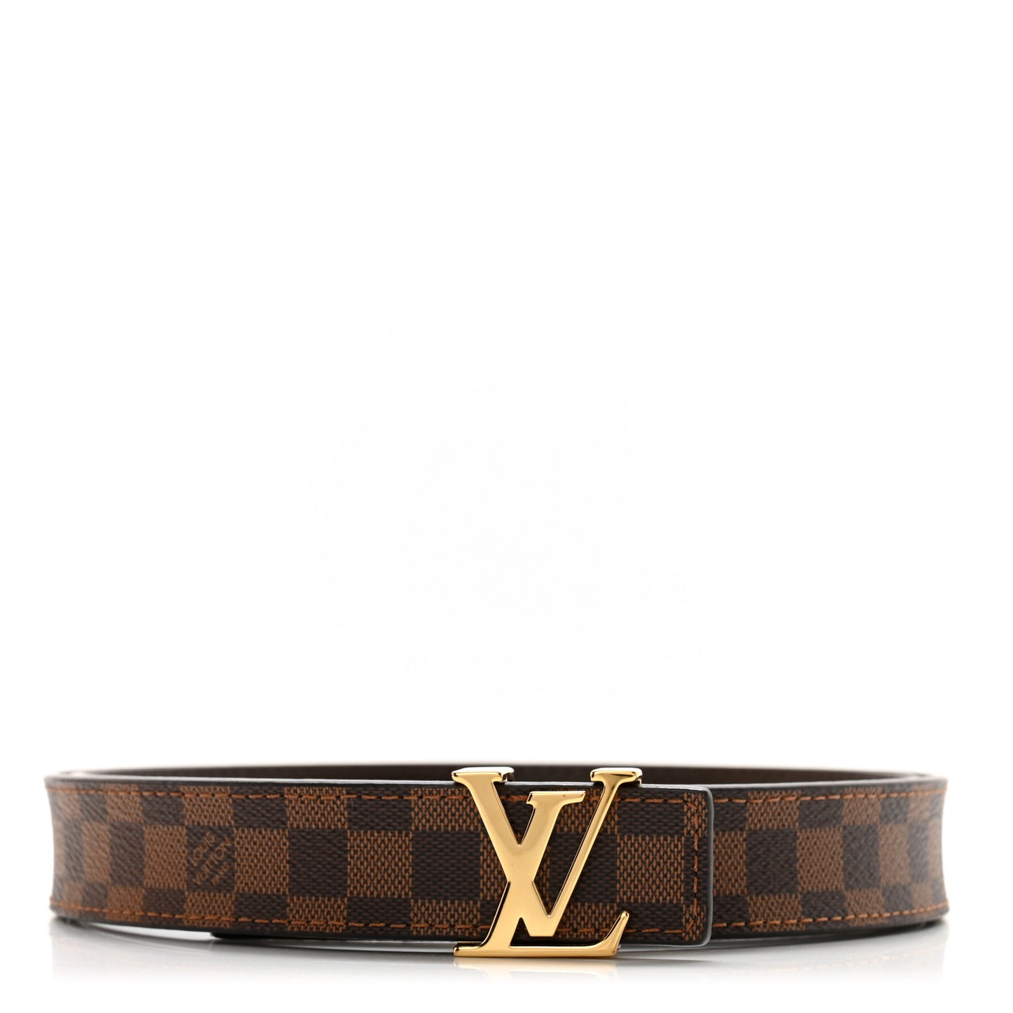 Mini Damier Ebene 25mm LV Initiales Belt 90 36