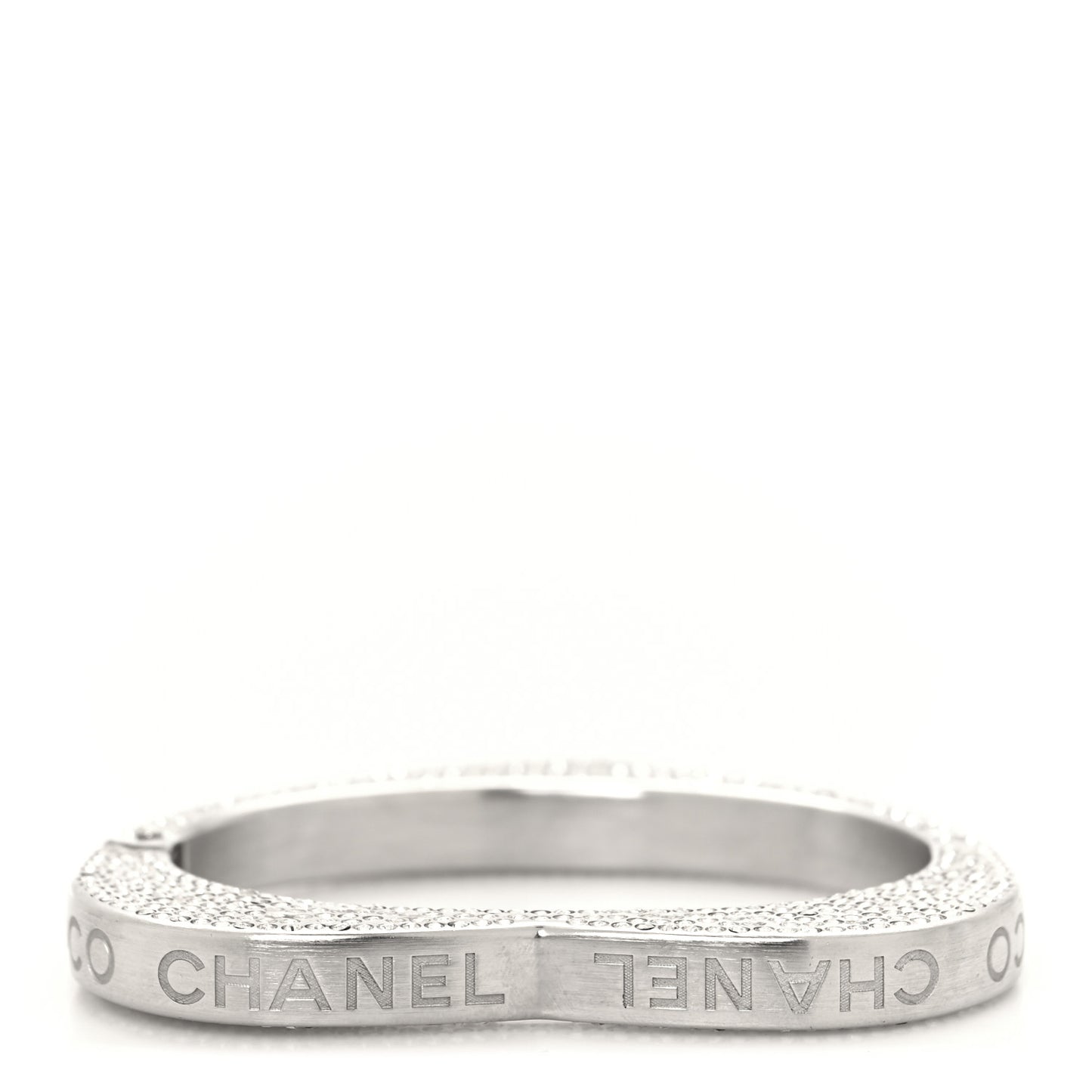 Swarovski Crystal Heart Bracelet Silver