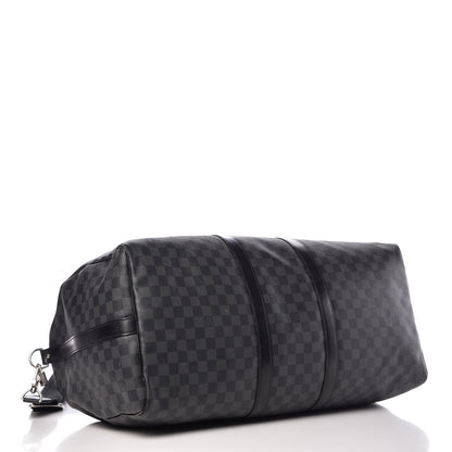 Louis Vuitton Damier Graphite Keepall Bandouliere 55 4 of 23