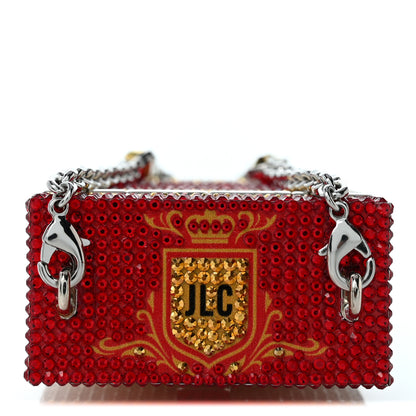 Judith Leiber Crystal Le Case No Smoking Minaudiere Box 10 of 13