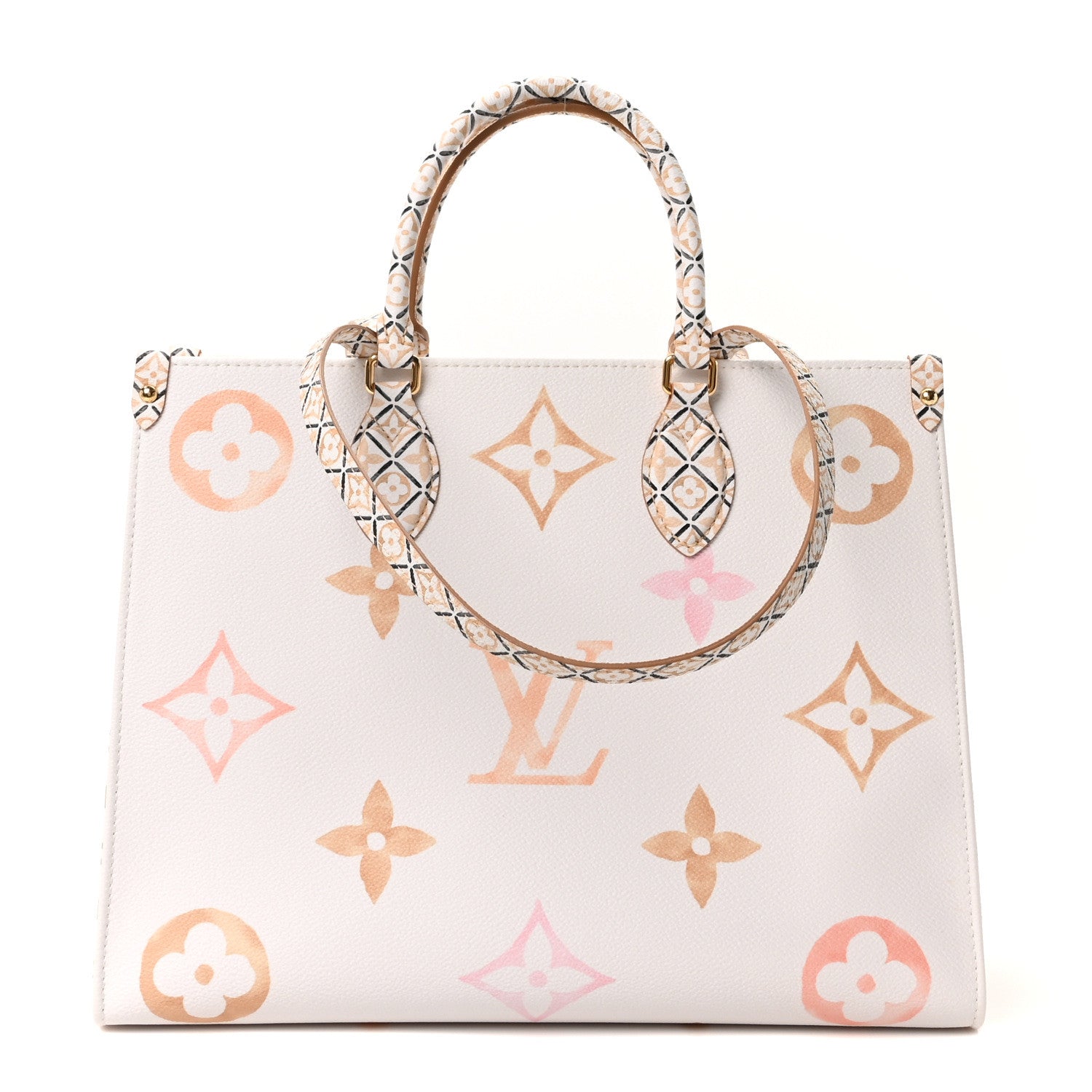 Louis Vuitton Monogram Giant By The Pool 2.0 Onthego MM Beige 1 of 9