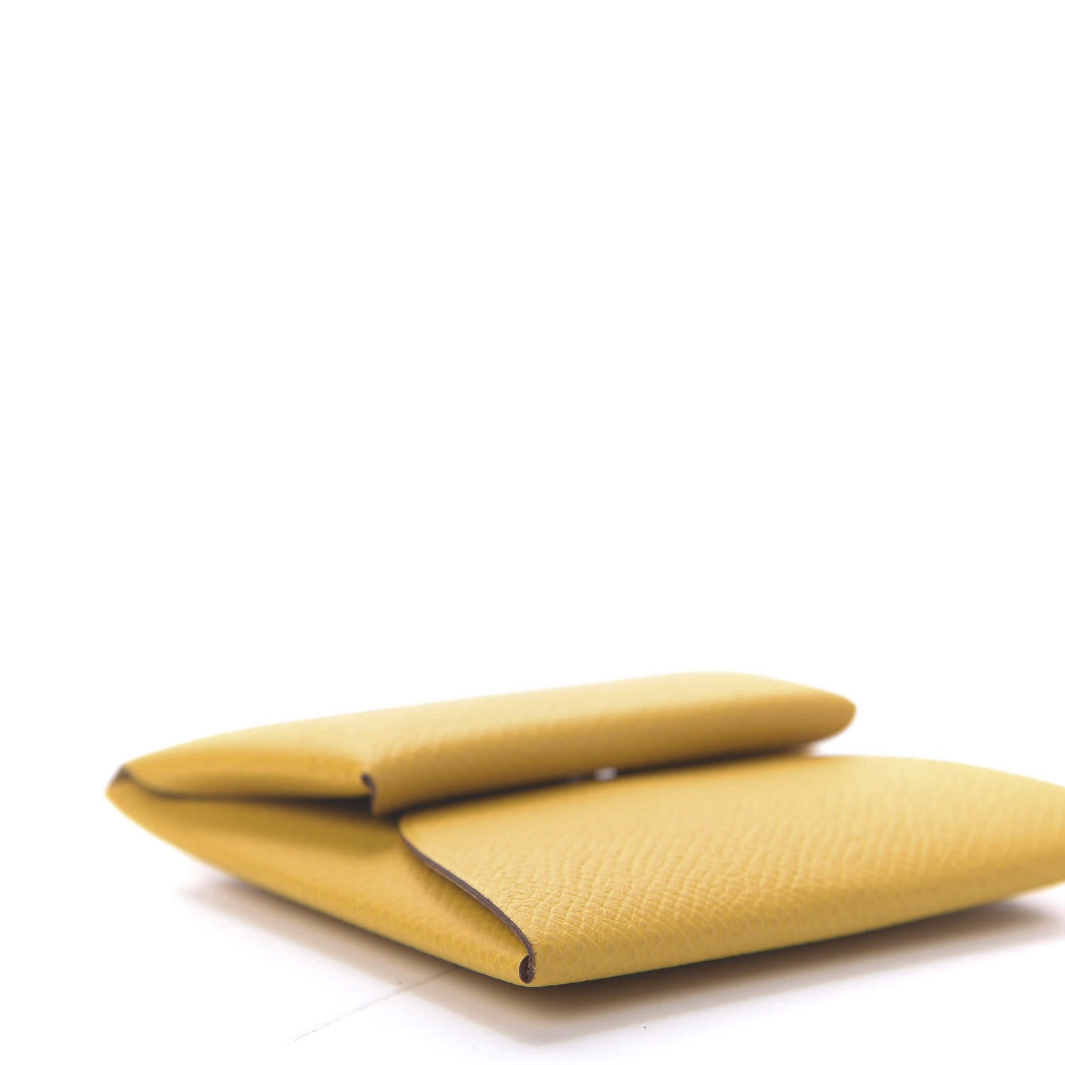Hermes Epsom Bastia Coin Purse Jaune Ambre 5 of 7